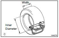 DISPOSE OF CURTAIN SHIELD AIR BAG ASSY LH (WHEN NOT INSTALLED IN VEHICLE)