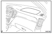 FRONT PASSENGER AIRBAG ASSY (VEHICLE NOT INVOLVED IN COLLISION)