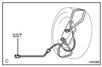 DISPOSE OF FRONT SEAT AIRBAG ASSY LH (WHEN NOT INSTALLED IN VEHICLE)