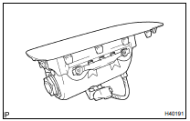 FRONT PASSENGER AIRBAG ASSY (VEHICLE INVOLVED IN COLLISION AND AIRBAG IS NOT DEPLOYED)