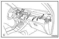 FRONT PASSENGER AIRBAG ASSY (VEHICLE INVOLVED IN COLLISION AND AIRBAG IS NOT DEPLOYED)