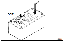 DISPOSE OF HORN BUTTON ASSY (WHEN INSTALLED IN VEHICLE)