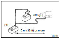 DISPOSE OF HORN BUTTON ASSY (WHEN INSTALLED IN VEHICLE)