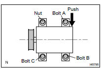 FULLY TIGHTEN COMPRESSOR AND MAGNETIC CLUTCH