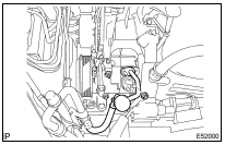 INSTALL COOLER REFRIGERANT DISCHARGE HOSE NO.1