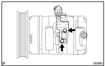 REMOVE MAGNET CLUTCH ASSY