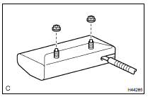 DISPOSE OF FRONT SEAT AIRBAG ASSY LH (WHEN NOT INSTALLED IN VEHICLE)