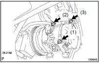 FULLY TIGHTEN COMPRESSOR AND MAGNETIC CLUTCH