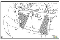 INSTALL COOLER REFRIGERANT LIQUID PIPE A