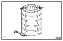 DISPOSE OF FRONT PASSENGER AIRBAG ASSY (WHEN NOT INSTALLED IN VEHICLE)