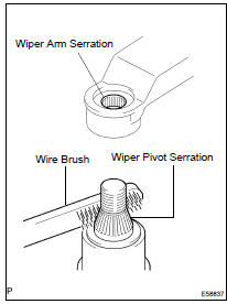 INSTALL FR WIPER ARM & BLADE ASSY LH