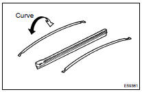 INSTALL WIPER RUBBER LH