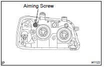 HEADLAMP AIMING ADJUSTMENT