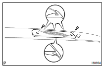 REMOVE CENTER STOP LAMP ASSY