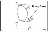 FOGLAMP AIMING ADJUSTMENT