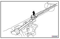 REMOVE WINDSHIELD WIPER MOTOR ASSY