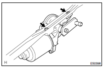 INSTALL WINDSHIELD WIPER MOTOR ASSY