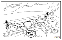 INSTALL WINDSHIELD WIPER MOTOR & LINK ASSY