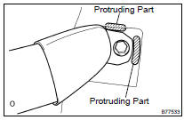 REMOVE REAR SEAT INNER BELT ASSY