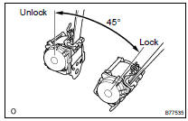 REMOVE REAR SEAT OUTER BELT ASSY RH