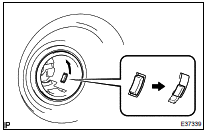 REMOVE CIGARETTE LIGHTER ASSY