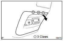 REMOVE POWER OUTLET SOCKET ASSY