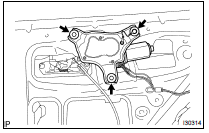 REMOVE REAR WIPER MOTOR ASSY