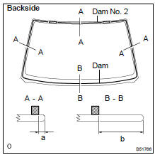 INSTALL WINDOW GLASS ADHESIVE DAM