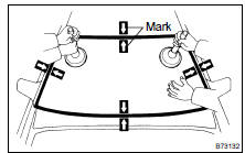 INSTALL WINDSHIELD GLASS