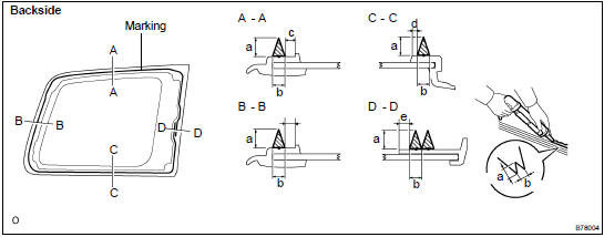 INSTALL QUARTER WINDOW ASSY LH