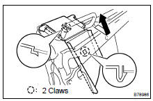 REMOVE REAR SEAT SHOULDER BELT COVER