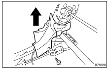 REMOVE REAR SEAT RECLINING COVER INNER LH