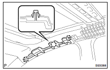 REMOVE FRONT SIDE RAIL SPACER RH