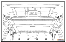 REMOVE SLIDING ROOF HOUSING SUB-ASSY