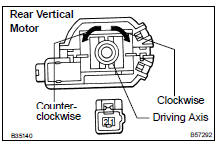 INSPECT FRONT SEAT ADJUSTER ASSY