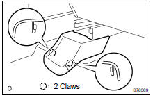  REMOVE SEAT TRACK BRACKET COVER INNER FRONT LH