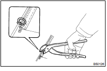 INSTALL NO.2 SEAT CUSHION COVER SUB-ASSY