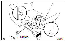 REMOVE VERTICAL ADJUSTER BRACKET COVER OUTER