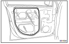  INSTALL FRONT DOOR SERVICE HOLE COVER LH