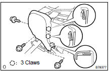 REMOVE REAR SEAT CUSHION MOULDING REAR LH