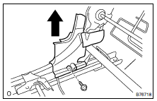  REMOVE REAR SEAT RECLINING COVER INNER LH