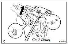 REMOVE REAR SEAT SHOULDER BELT COVER