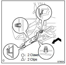 REMOVE RECLINING HINGE COVER RH