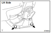 REMOVE REAR NO.2 SEAT ASSY