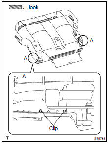 REMOVE NO.2 SEAT CUSHION COVER SUB-ASSY