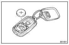 INSPECT DOOR CONTROL TRANSMITTER