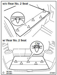 REMOVE DECK BOARD SUB-ASSY