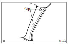  REMOVE FRONT PILLAR GARNISH LH