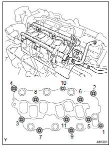 REMOVE INTAKE MANIFOLD