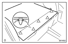 REMOVE DECK BOARD SUB-ASSY